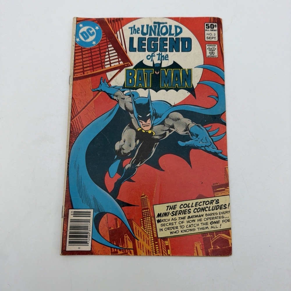 DC Comics Untold Legend of the Batman Vol 1 No. 3 1980